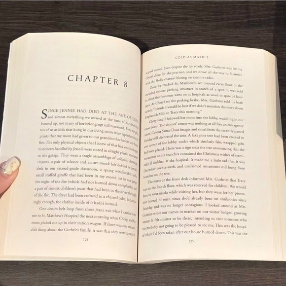 2 Paperback YA Novels NEW- Cold As Marble & Dark Parties / Dystopian/Paranormal - Picture 5 of 6